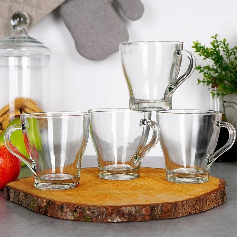 Excellent Houseware, szklanki, 280 ml, 4 szt.