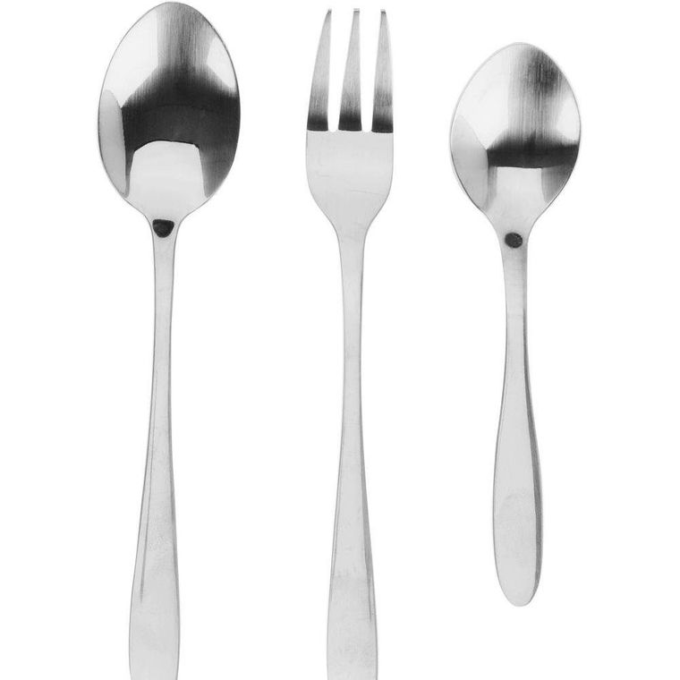 Excellent Houseware, sztućce srebrne, 39 elementów
