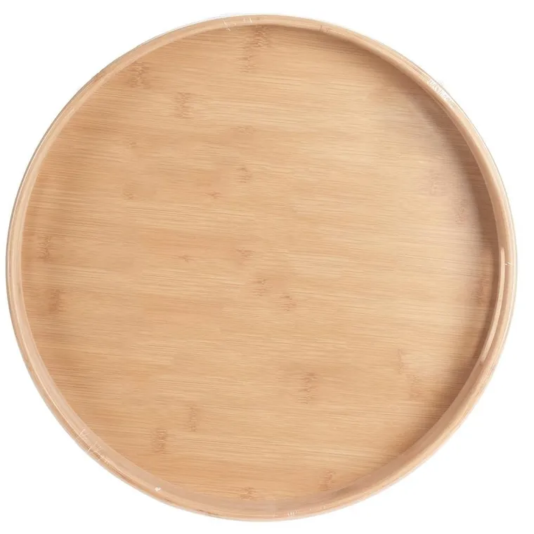 Excellent Houseware, taca bambusowa do serwowania, 40 cm