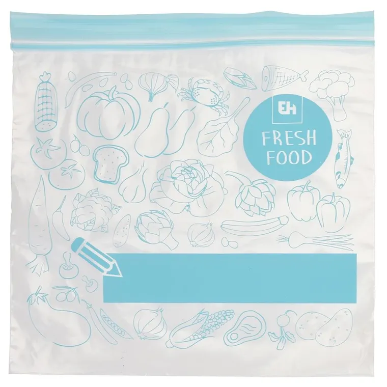 Excellent Houseware, torebki strunowe do przechowywania żywności, 20-1,2l + 20-2,5l