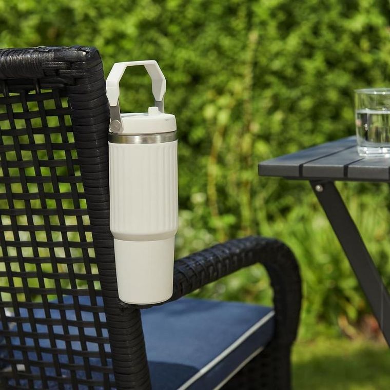 Excellent Houseware, Varmö, termos stalowy z uchwytem, 900 ml