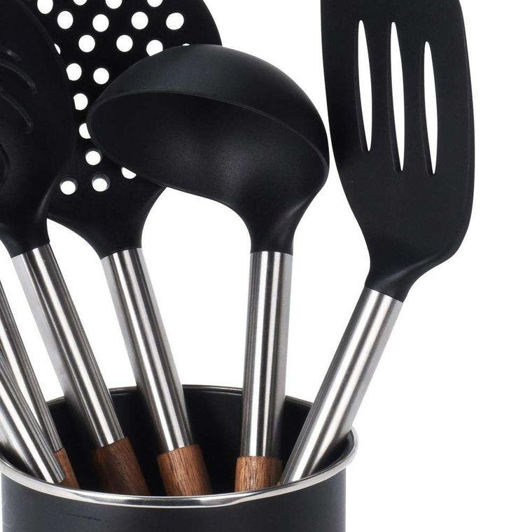 Excellent Houseware, zestaw przyborów kuchennych w koszyku