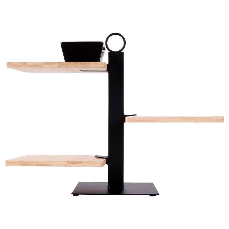 Excellent Housware, patera 3-poziomowa do przekąsek, loft