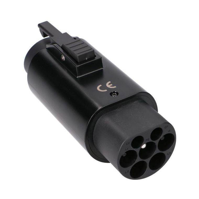 Extralink, adapter do ładowarki samochodu elektrycznego, typ 2 EU do typ 1 US, 32A 7,4KW