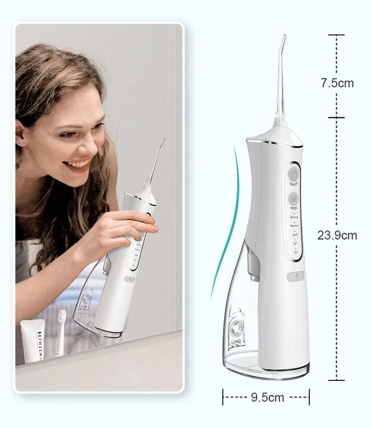 Extralink, Beauty Intelligent Water Flosser L8, irygator, 2000mAh, IPX7