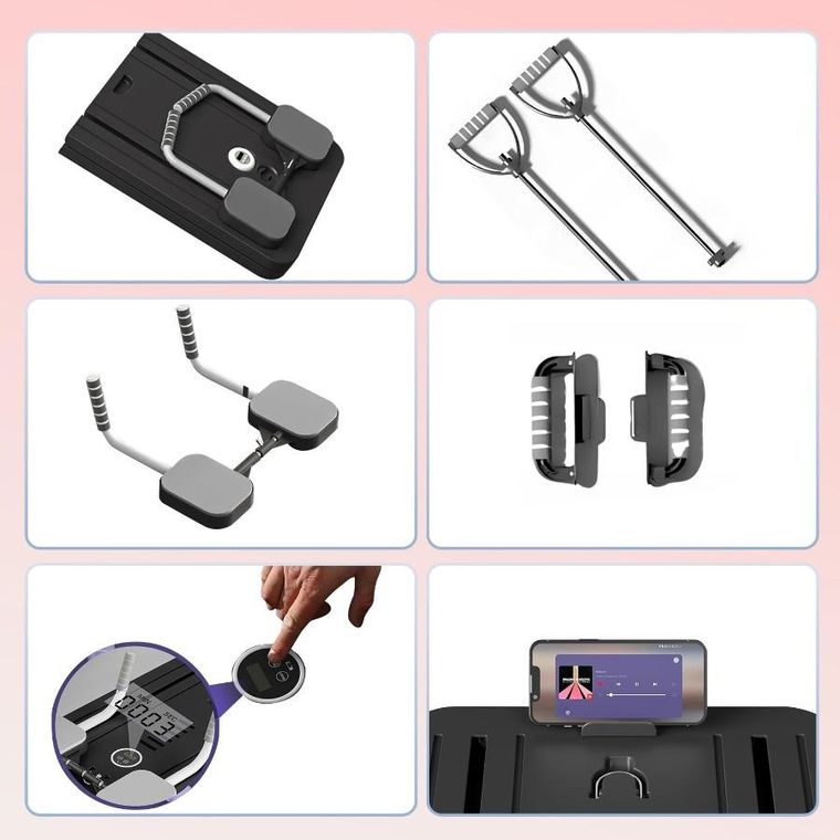 Extralink, deska do pilatesu, reformer do ćwiczeń mięśni brzucha