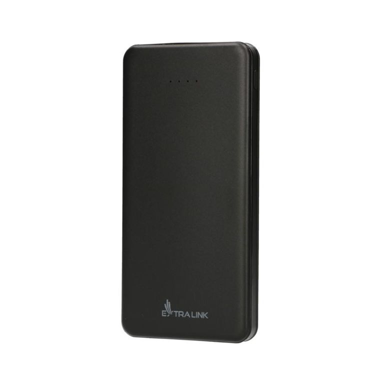 Extralink, EPB-078B 10000mAh, powerbank, USB-C, czarny