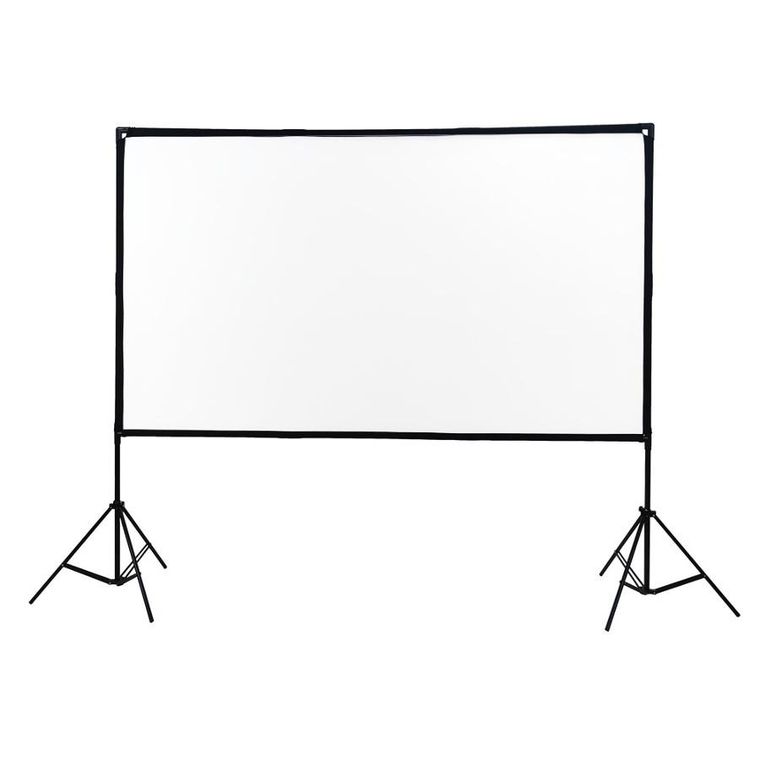 Extralink, Foldable Projection Screen 72" PSF-72, składany ekran projekcyjny, 16:9, 160-90 cm, biały