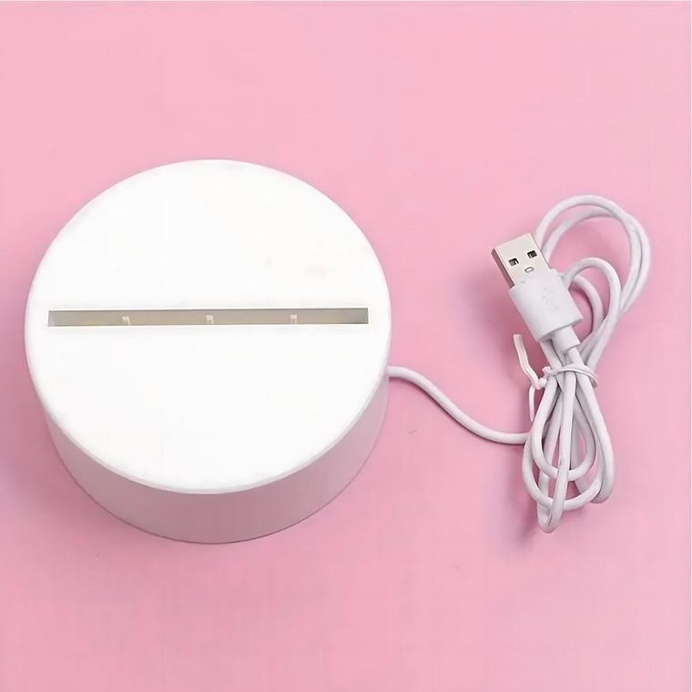 Extralink, Home, lampka nocna 3D, iluzja optyczna do sypialni, przebite serca