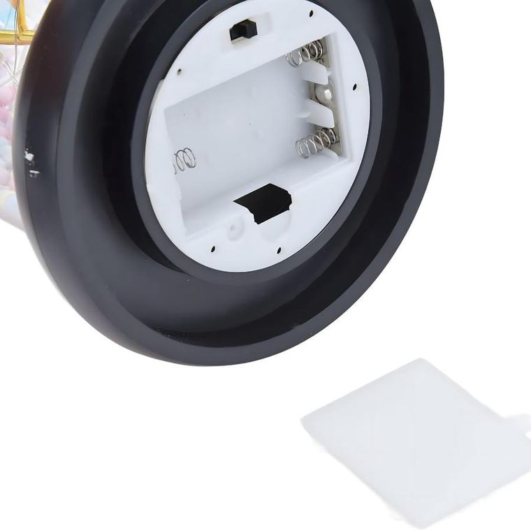 Extralink, Home, Wieczna róża w szkle, świecąca LED, zestaw prezentowy, różowy