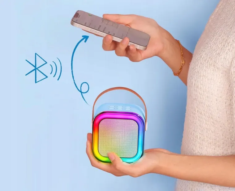 Extralink, Kids Karaoke LED Mini, zestaw do karaoke