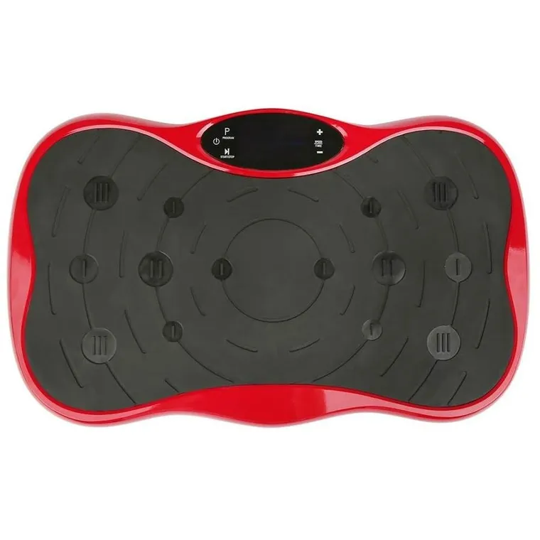 Extralink, Moonwalk SpinMove, platforma wibracyjna do ćwiczeń fitness, czerwona, 200W