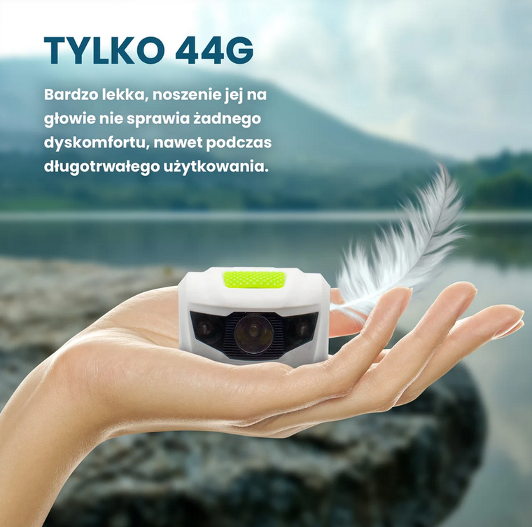 Extralink, Njord, latarka czołowa LED, EFL-001