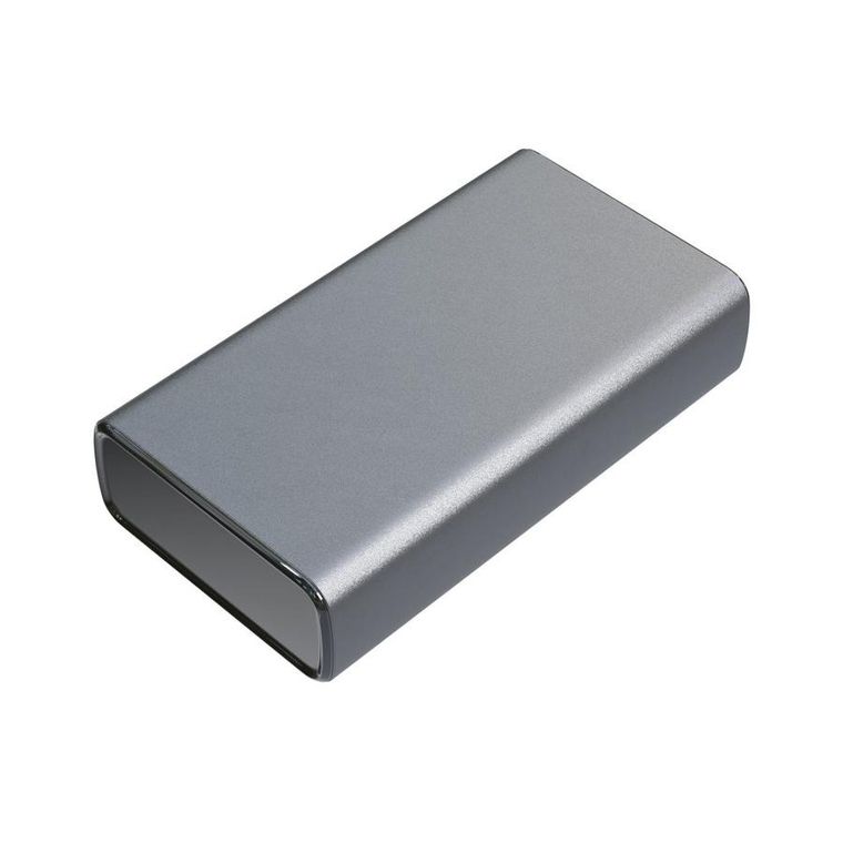 Extralink, powerbank, 45W PD, USB-C, 20000mAh, srebrny, EPB-126