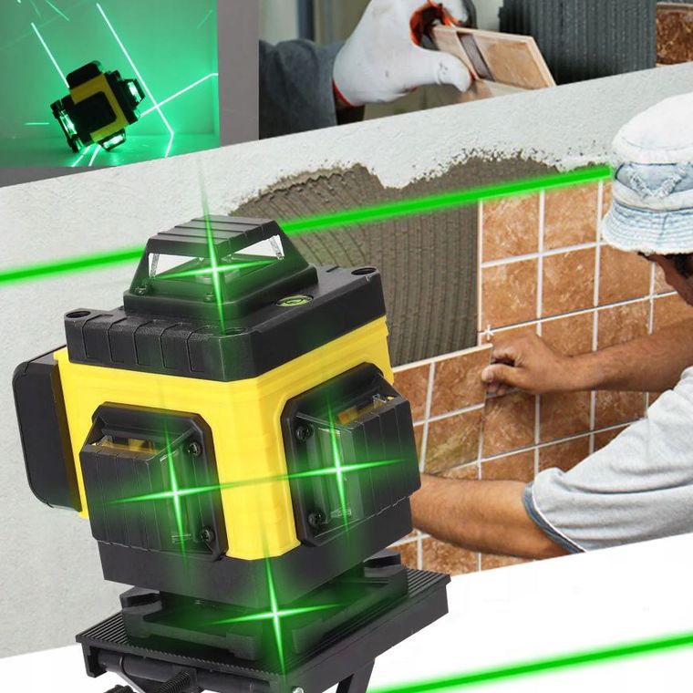 Extralink, poziomica laserowa, krzyżowa, płaszczyznowa, laser 4D