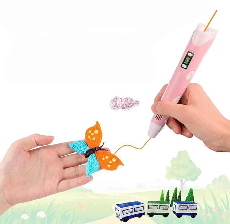 Extralink, SmartLife 3D Pen, długopis 3D, różowy