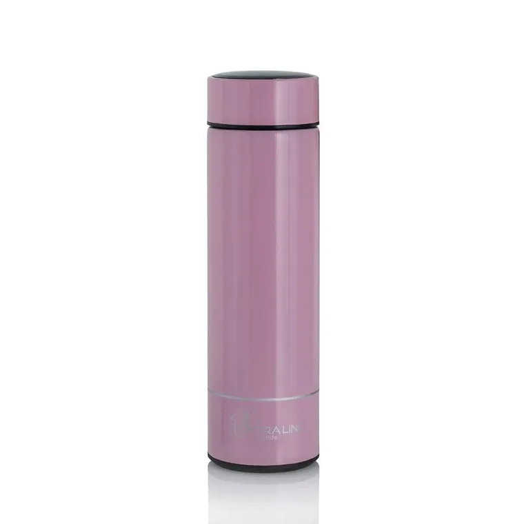 Extralink, termos z wyświetlaczem temperatury LED, różowy, 500 ml