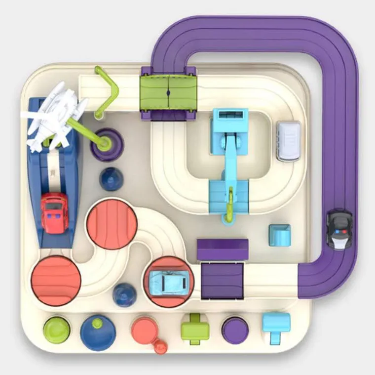 Extralink Toys, tor samochodowy z pojazdami