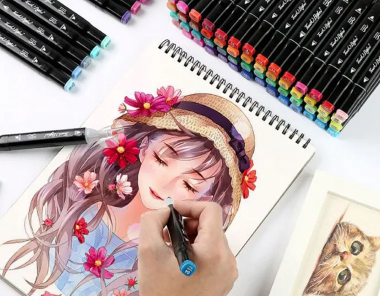 Extralink, zestaw markerów alkoholowych, 204 szt.