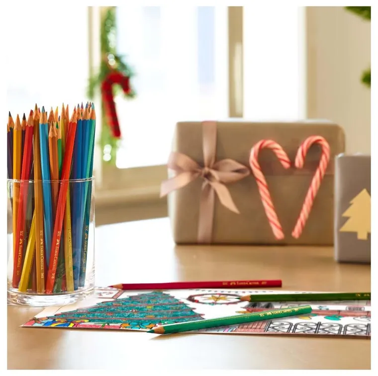 Faber-Castell, Zamek, kredki ołówkowe, 60 kolorów