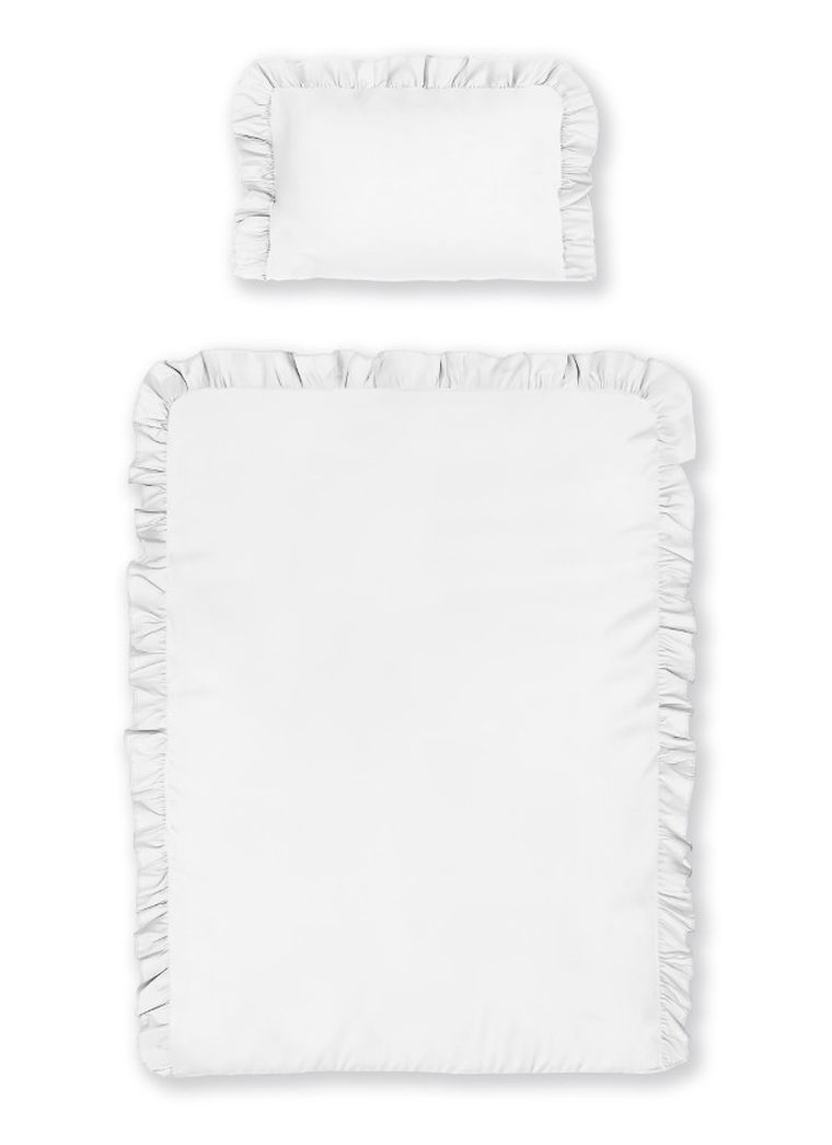 Falbanka, 2-częściowy komplet pościeli bawełnianej, 90-120 cm