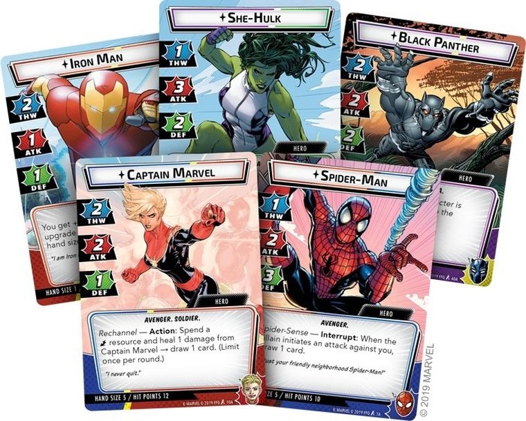 Fantasy Flight Games, Marvel Champions: The Card Game, gra karciana