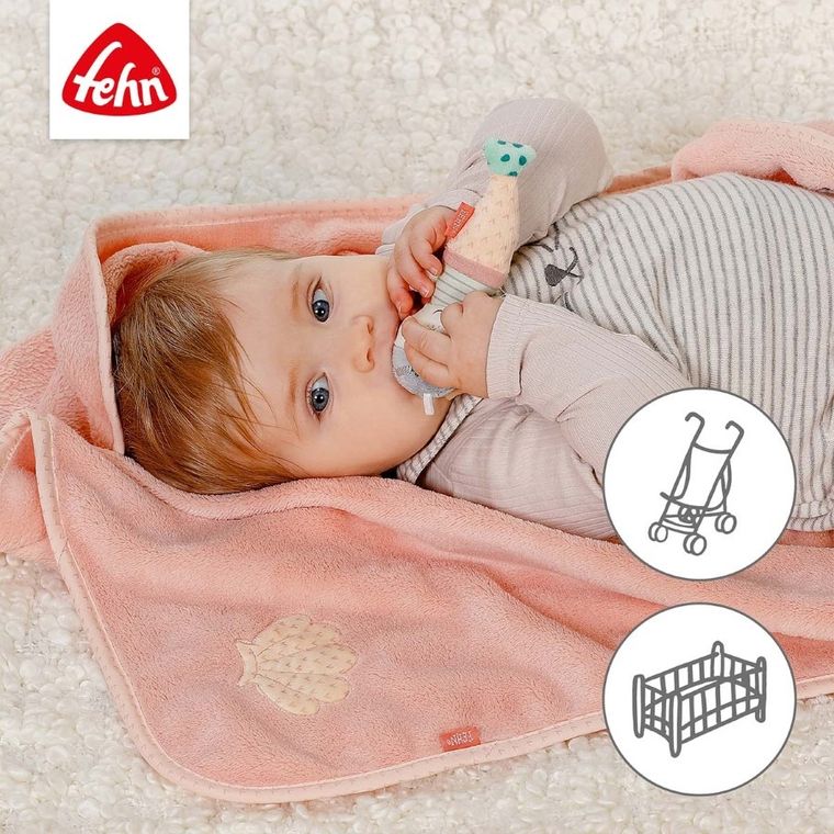 Fehn, Morze, kocyk z maskotką, syrenka