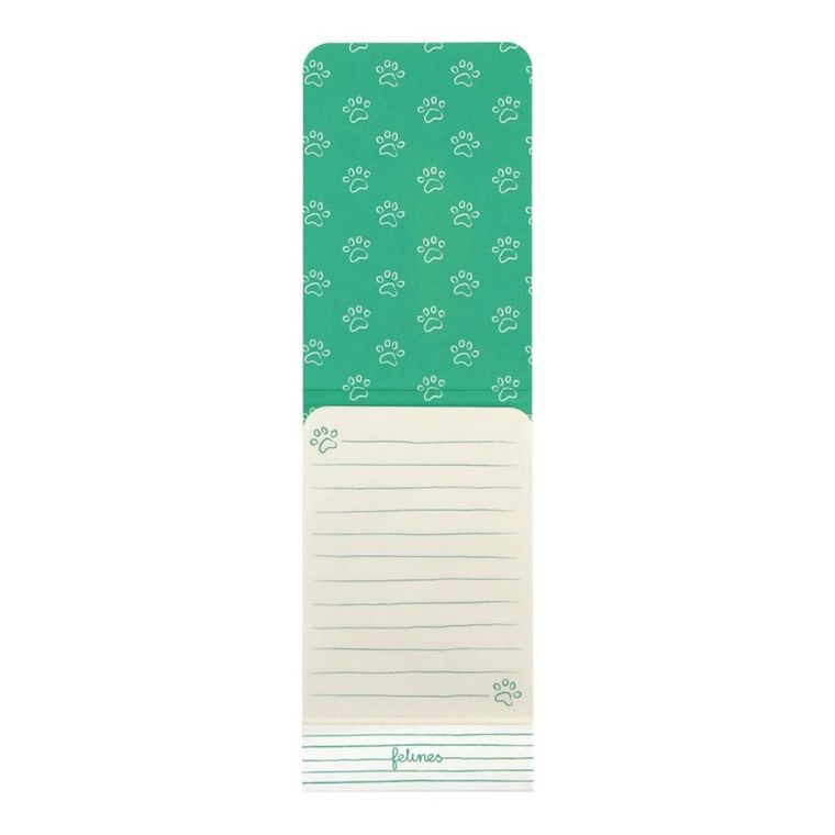 Felines, Koty, notes, Feline Fine, Bold Green, 1 szt.