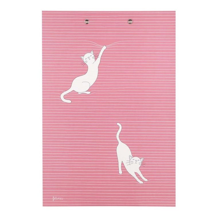 Felines, Koty, podkładka z notesem, 1 szt.