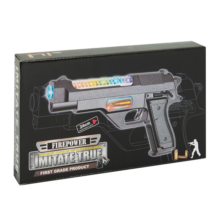 Firepower, pistolet ze światłem i dźwiękiem