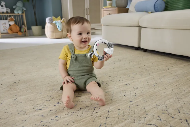 Fisher-Price, Aktywizujące kółeczko sensoryczne, biało-czarne