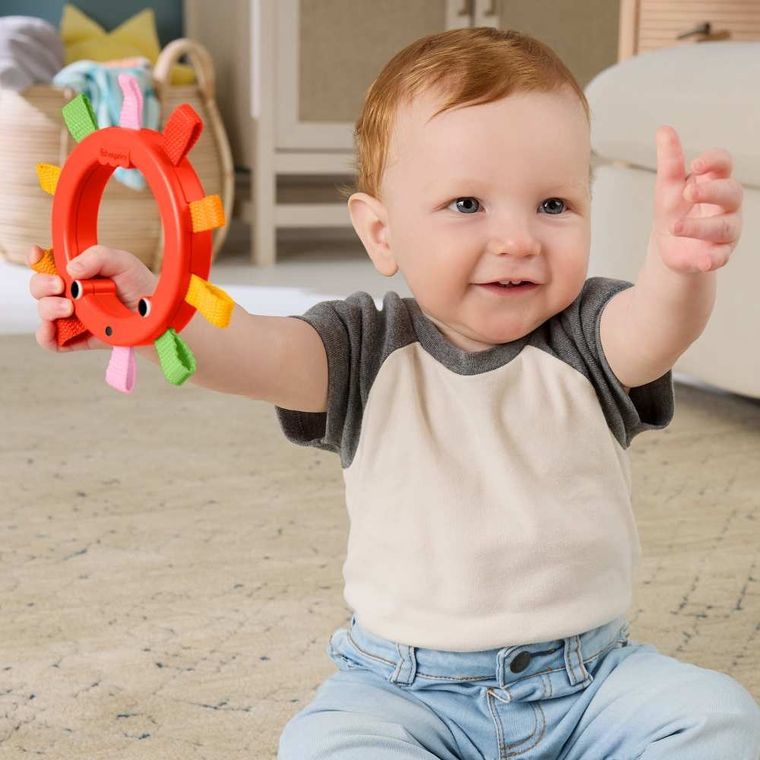 Fisher-Price, Aktywizujące kółeczko sensoryczne, czerwone