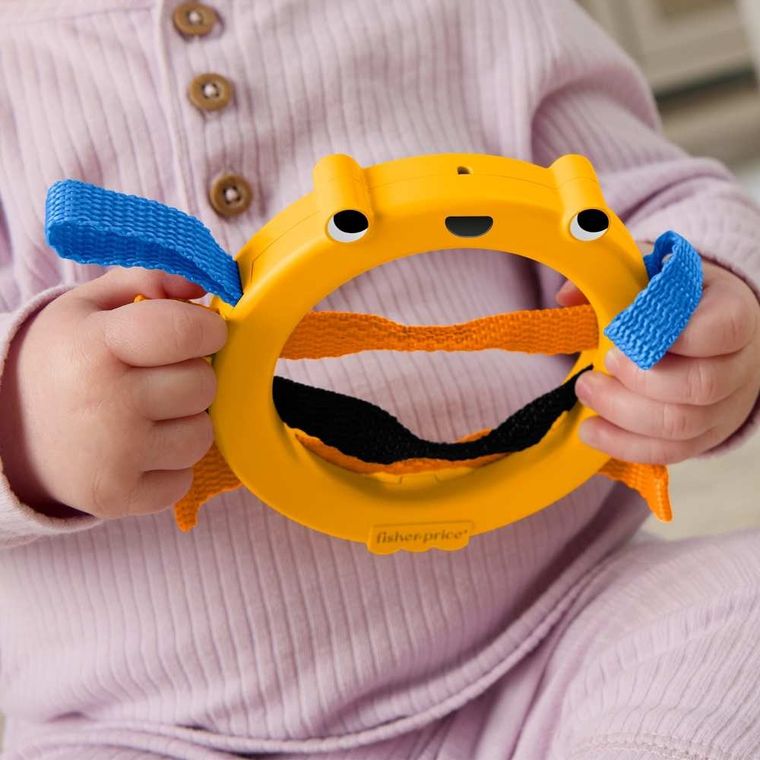 Fisher-Price, Aktywizujące kółeczko sensoryczne, pomarańczowe