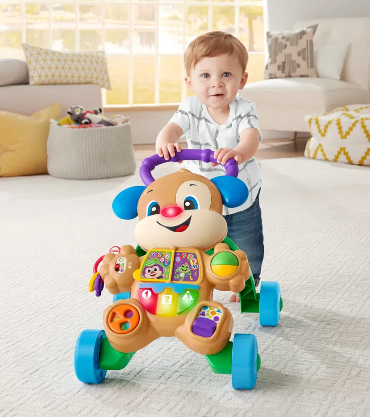 Fisher-Price, Chodzik-Pchacz Szczeniaczka, zabawka edukacyjna