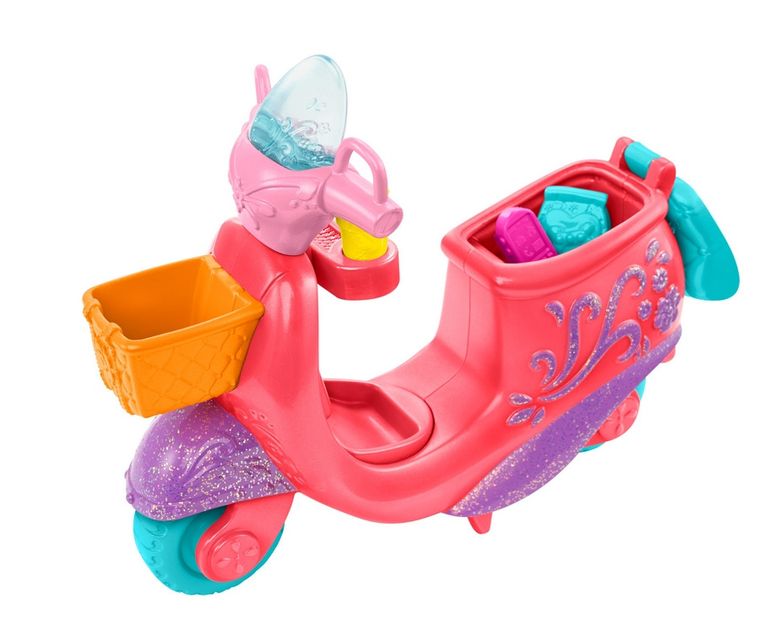 Fisher-Price, Dora poznaje świat, Przygoda na skuterze, zestaw z lalką i akcesoriami