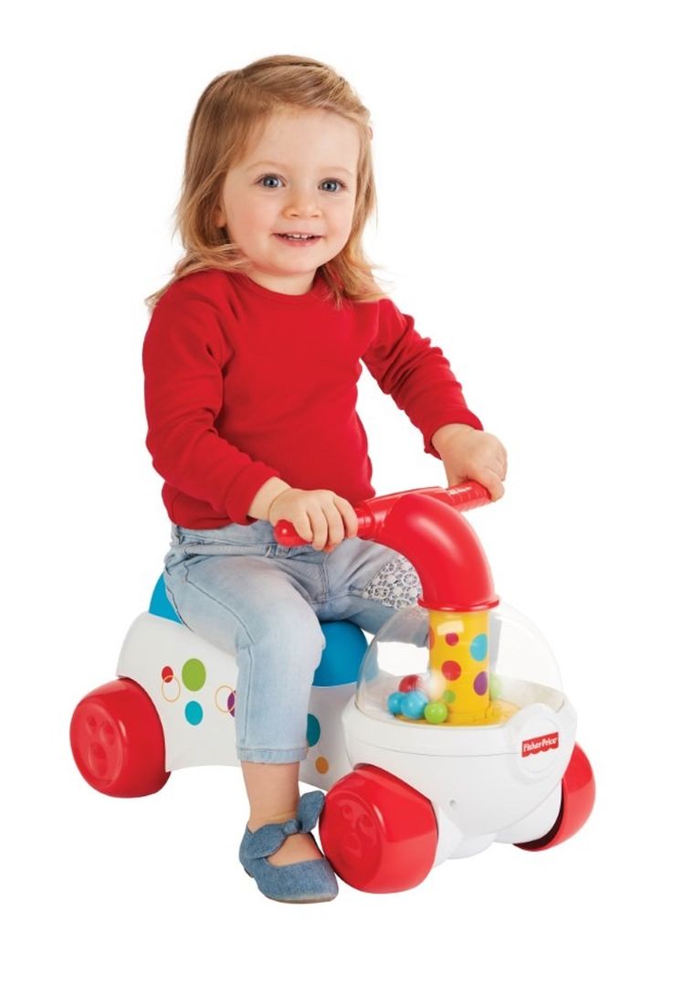 Fisher-Price, jeździk z wirującymi piłkami