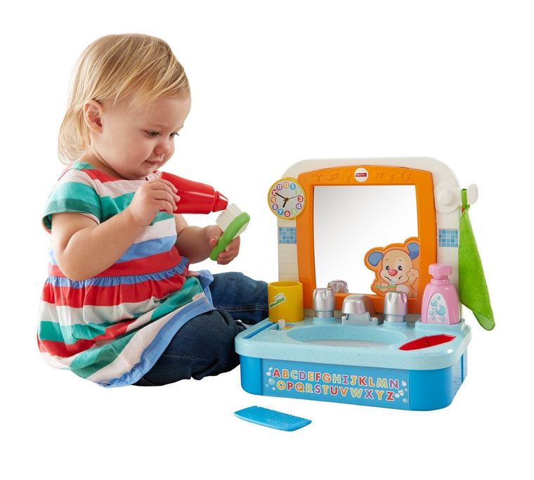 Fisher-Price, Laugh & Learn, Umywalka malucha, zabawka interaktywna