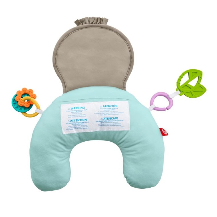 Fisher-Price, Muzyczny Leniwiec, poduszka z wibracjami, interaktywna zabawka niemowlęca