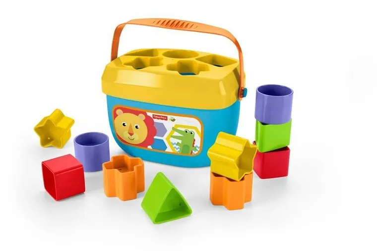 Fisher-Price, Pierwsze klocki malucha, 10 elementów