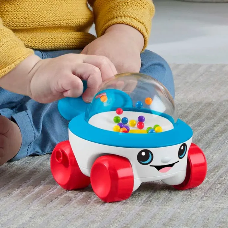 Fisher-Price, Pojazd Podskakujące kuleczki, zabawka aktywizująca