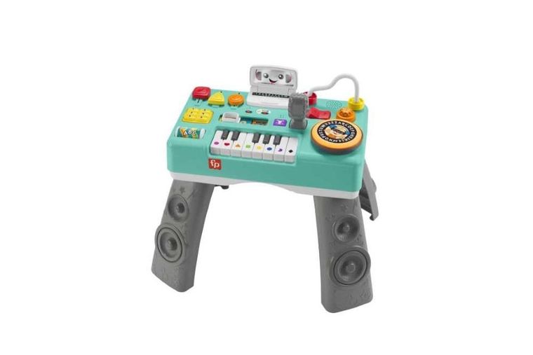 Fisher-Price, Poziomy Nauki, Muzyczny Stolik DJ-a, zabawka edukacyjna