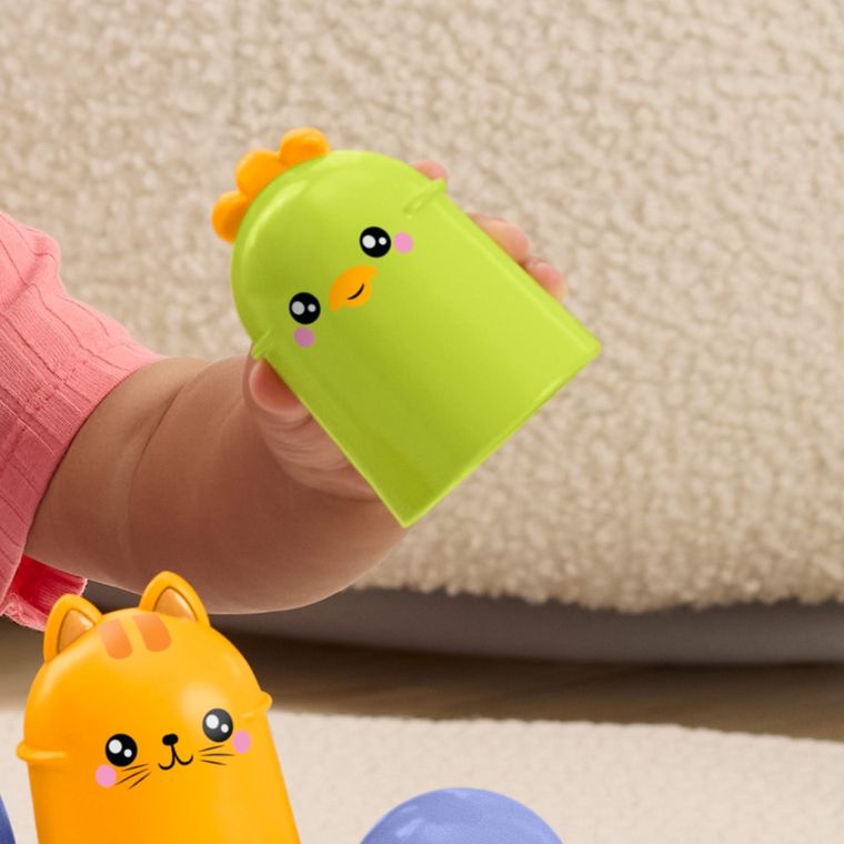 Fisher-Price, Ptaszek Kiwaczek-układaczek, zabawka niemowlęca