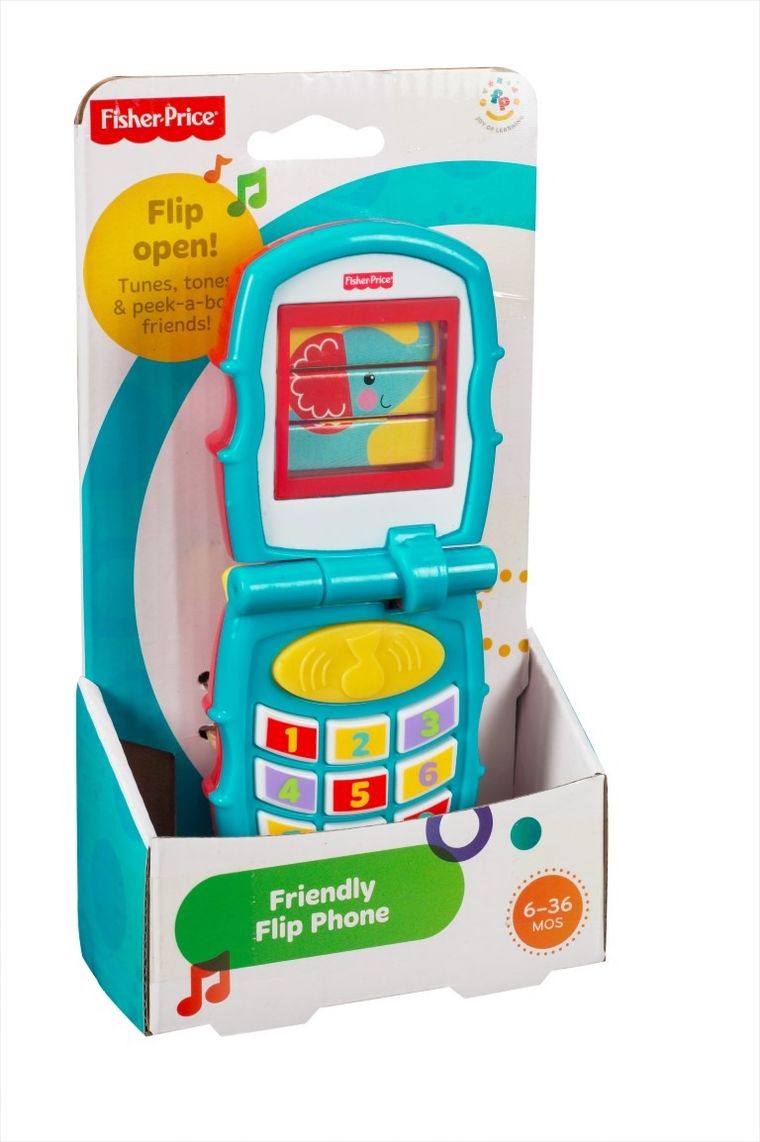 Fisher-Price, Telefonik z klapką, zabawka interaktywna