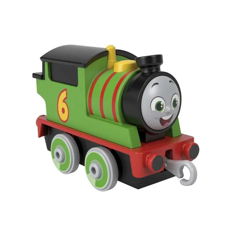 Fisher-Price, Tomek i Przyjaciele, Piotruś, mała lokomotywka, metalowa