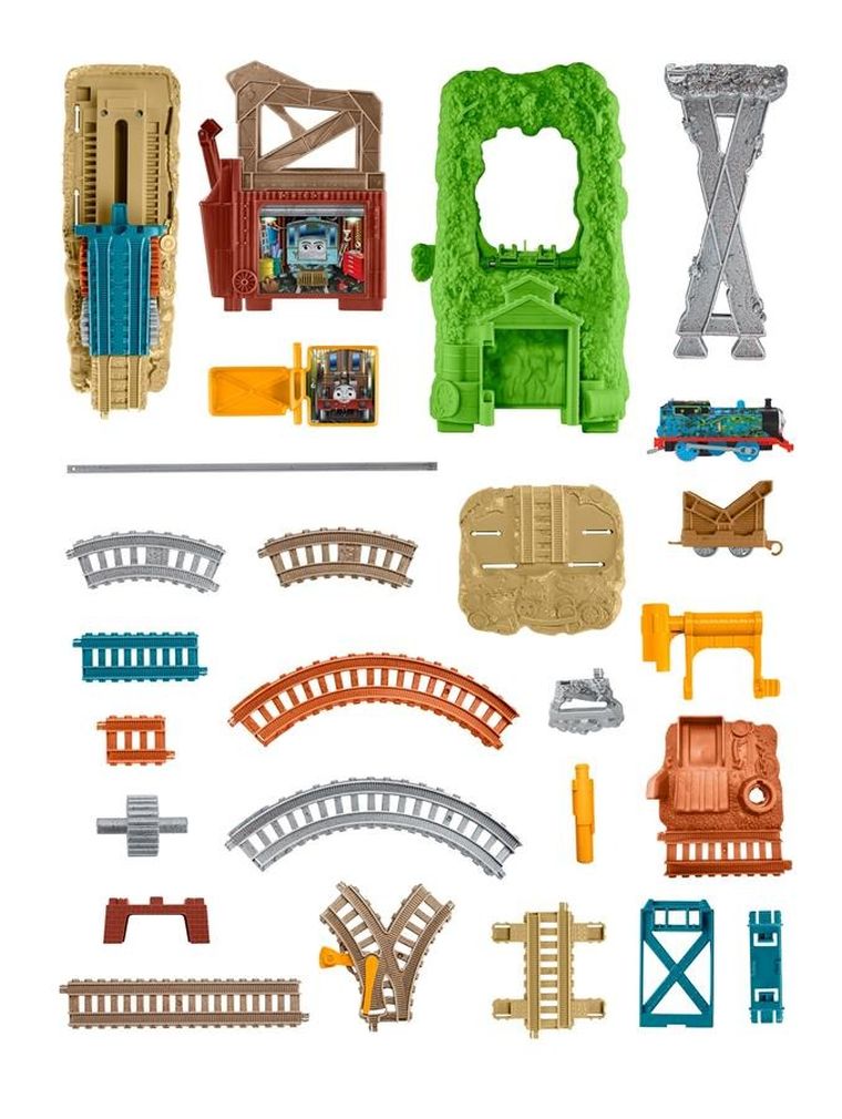 Fisher-Price, Tomek i Przyjaciele, Ucieczka ze złomowiska, zestaw z lokomotywką