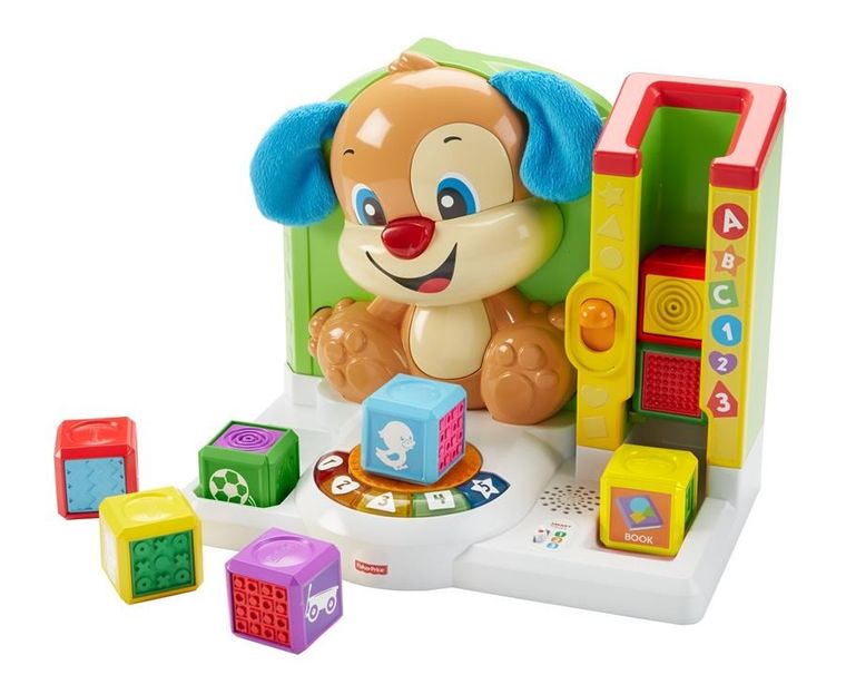 Fisher-Price, Ucz się i śmiej! Edukacyjna stacja Szczeniaczka - pierwsze słówka, zabawka interaktywna