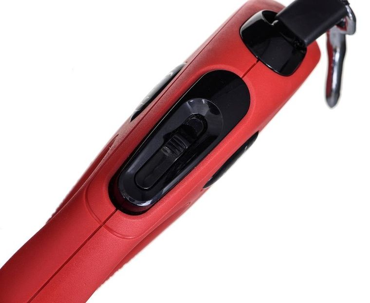 Flexi, New Classic, smycz, rozmiar S, czerwona, 5m, do 15kg