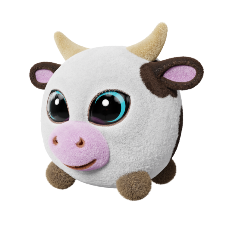 Flockies, krowa Colette, figurka