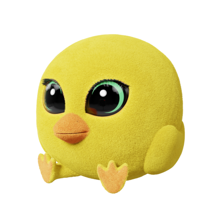 Flockies, kurczak Chad, figurka