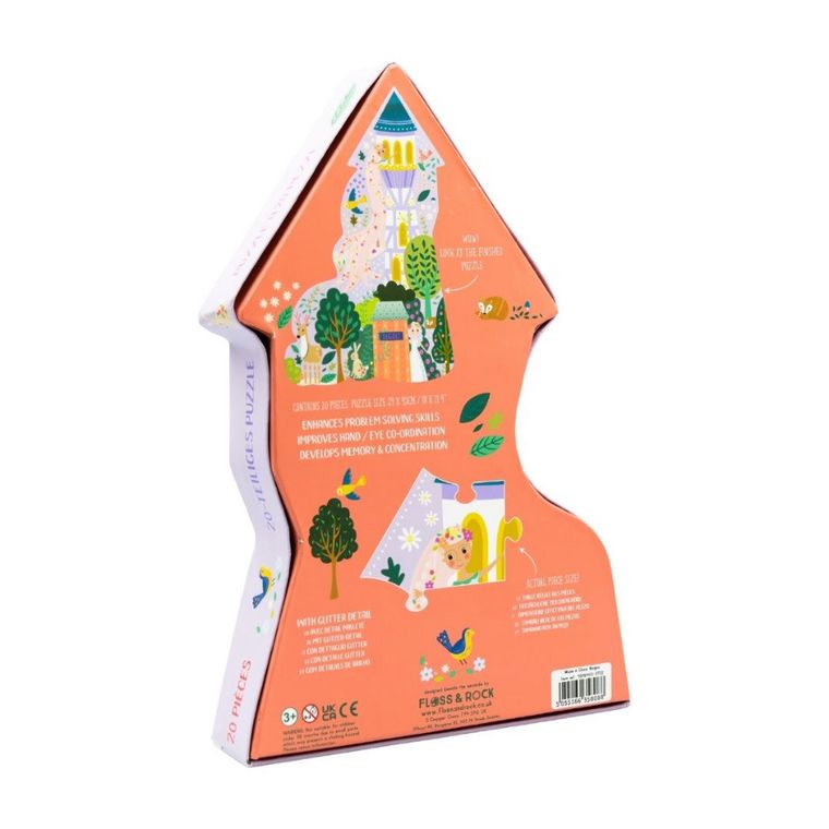 Floss & Rock, Bajkowy Świat, puzzle, 20 elementów